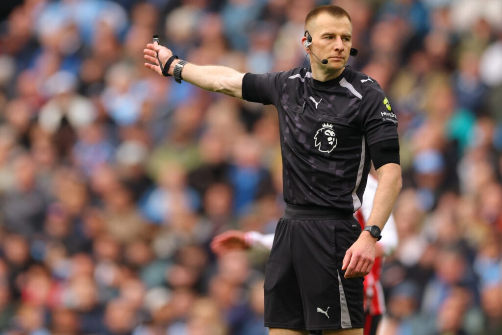 Premier League referee Michael Salisbury.