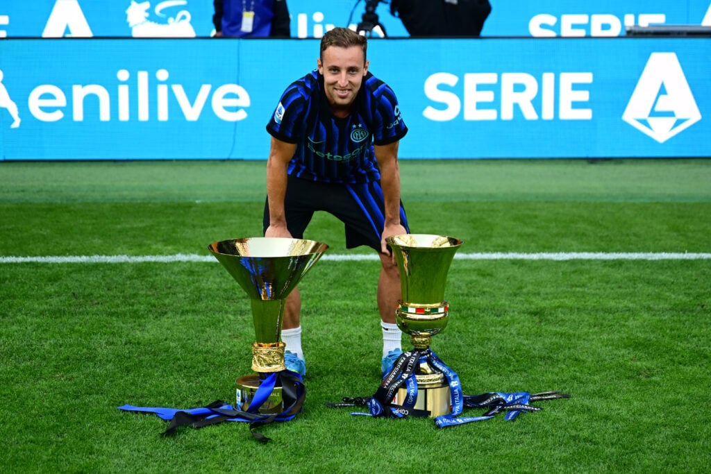 Inter Milan midfielder Davide Frattesi.