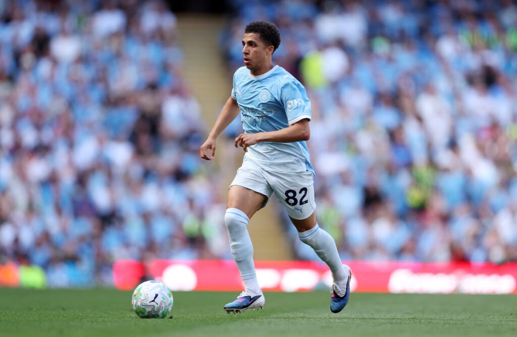 Manchester City star Rico Lewis.