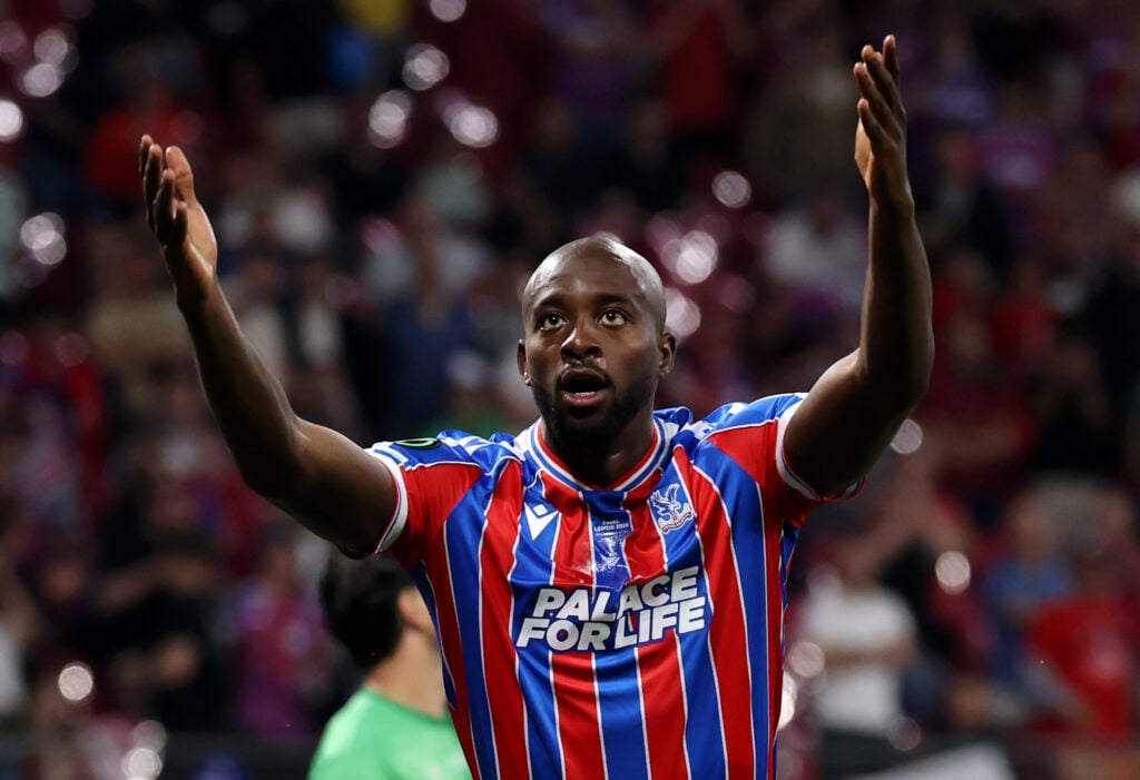 Crystal Palace striker Jean-Philippe Mateta.