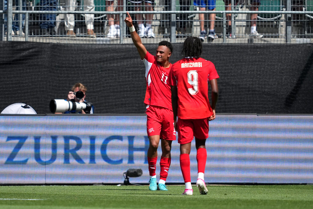 Switzerland score through Forest star Dan Ndoye