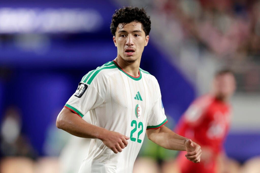 Algeria midfielder Ibrahim Maza.