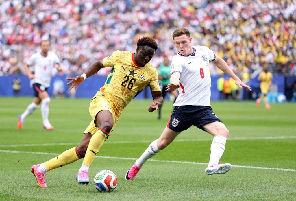 England midfielder Elliot Anderson