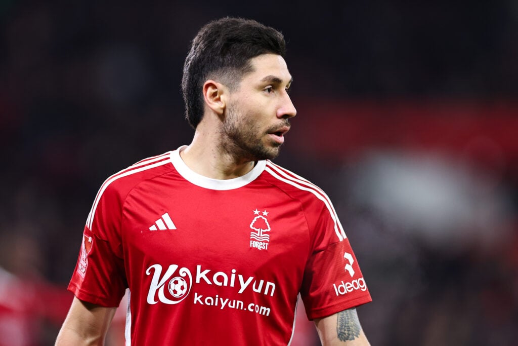 Nottingham Forest right-back Gonzalo Montiel.