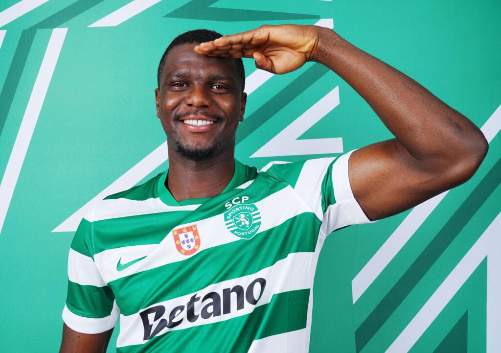 Sporting player Ousmane Diomande