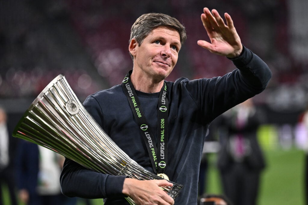 Crystal Palace manager Oliver Glasner.