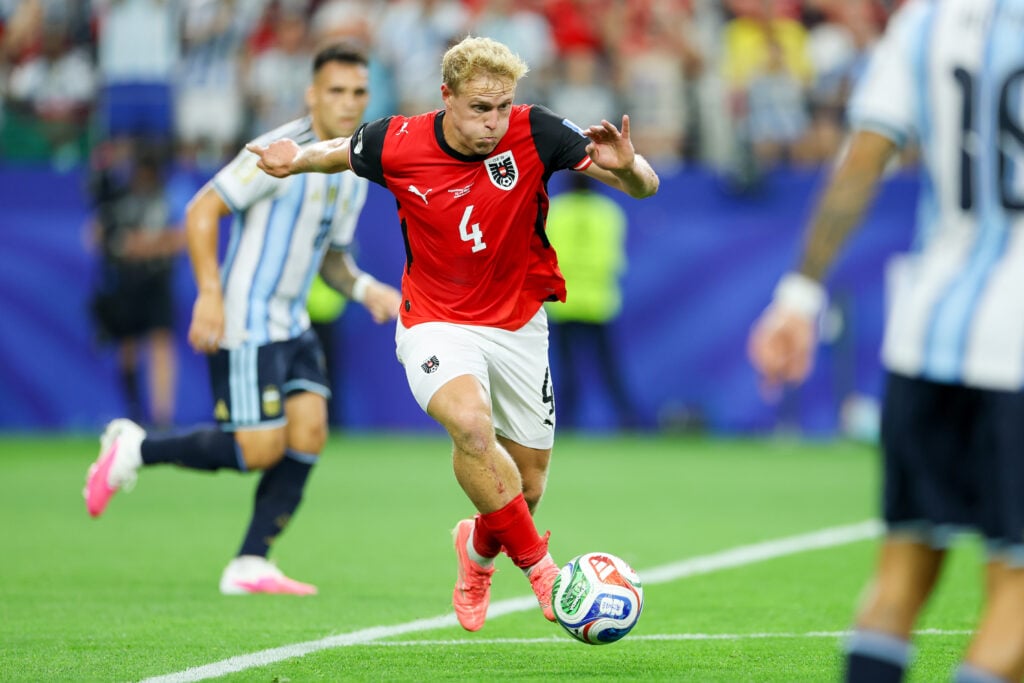 Xaver Schlager plays for Austria