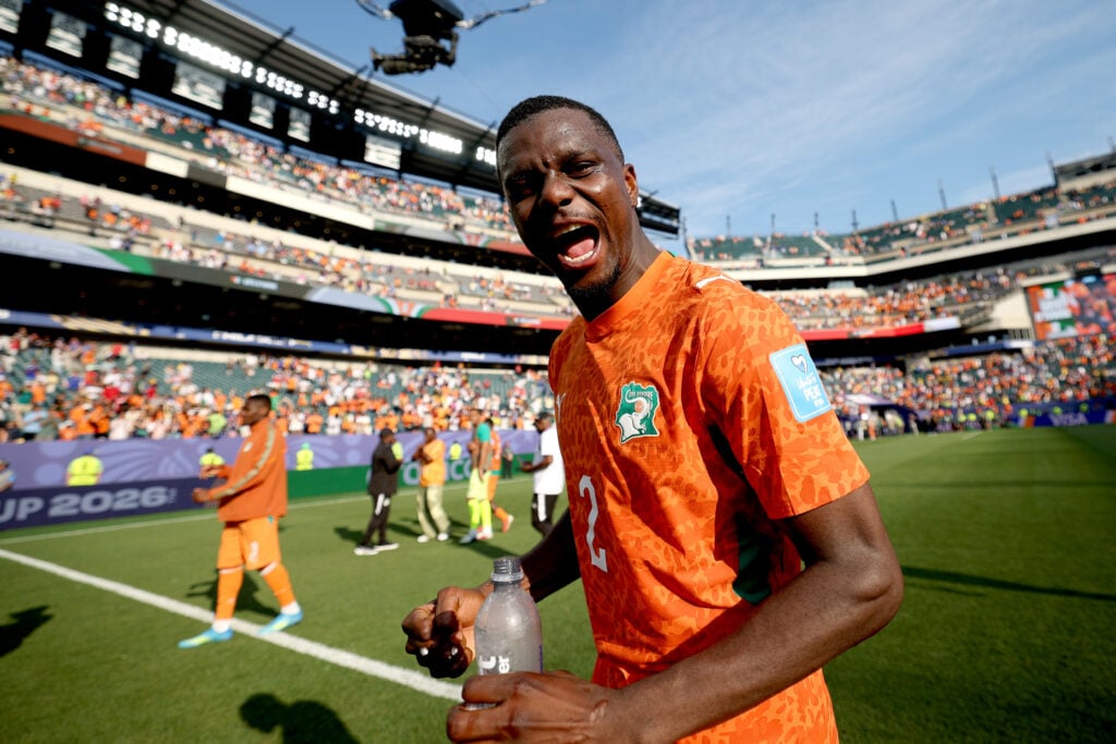 Ivory Coast centre-back Ousmane Diomande.