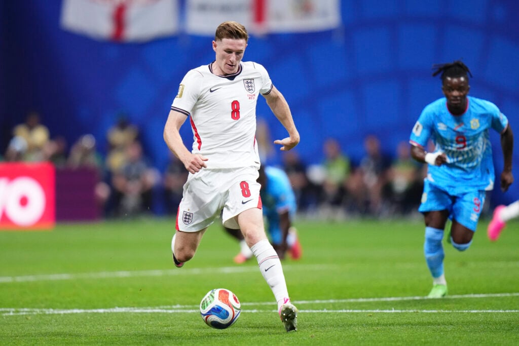 England midfielder Elliot Anderson.