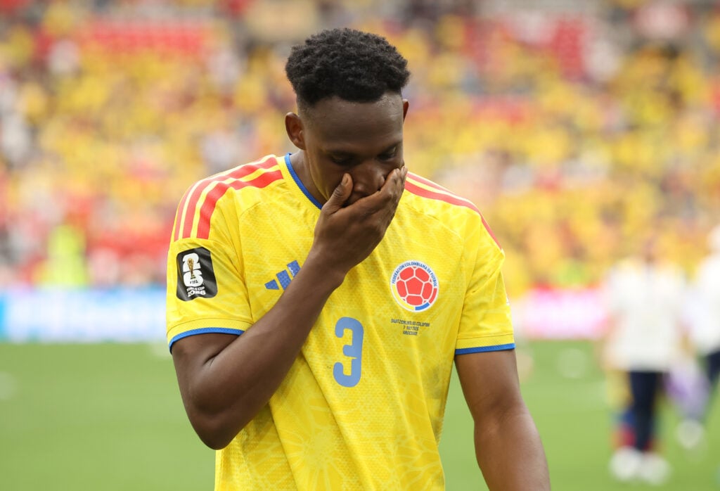 Colombia defender Jhon Lucumi.