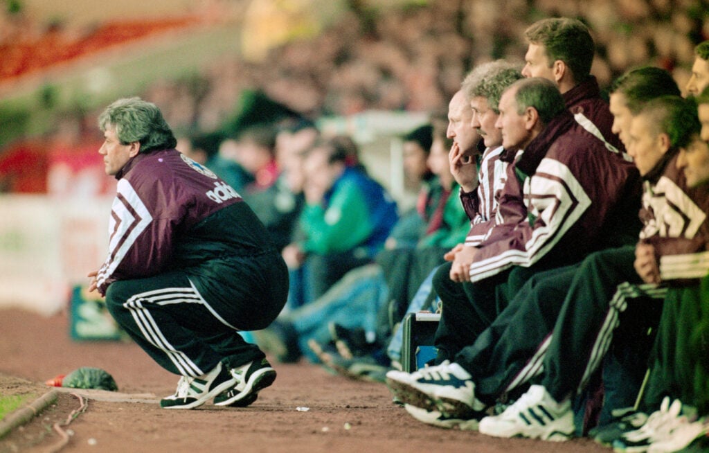 Kevin Keegan Newcastle United manager may 1996