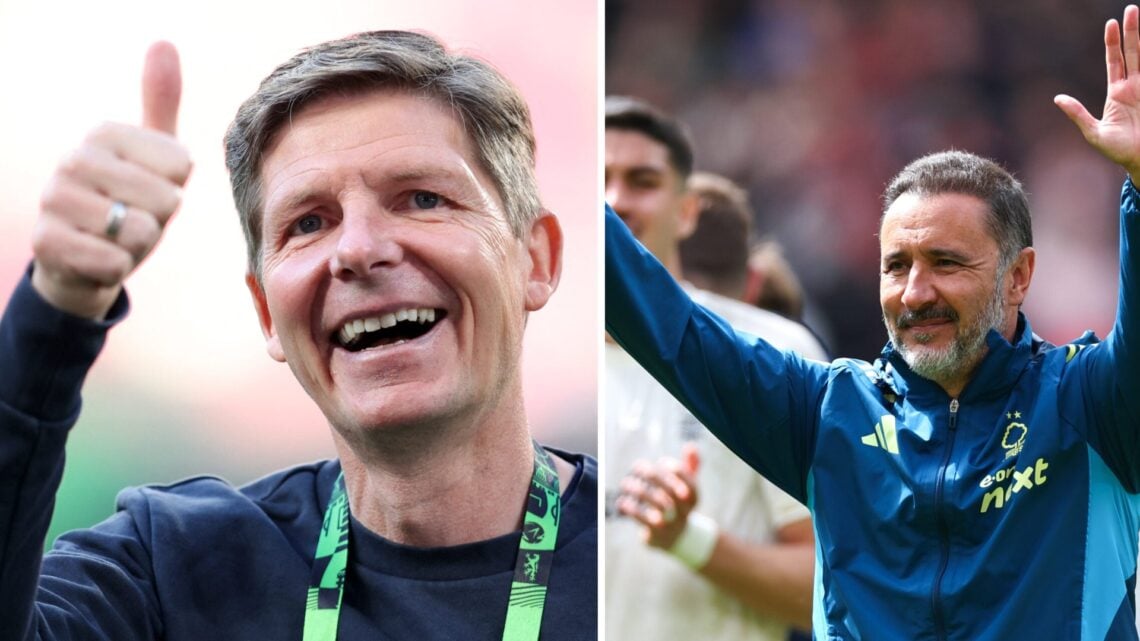Left: Oliver Glasner and Right: Vitor Pereira