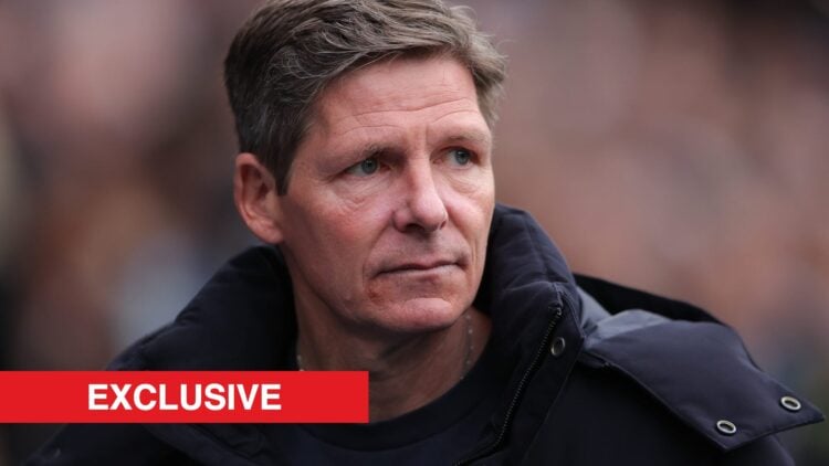 Oliver Glasner exclusive.