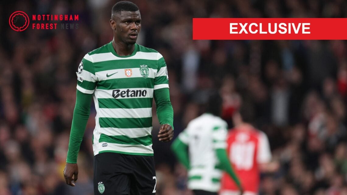 Ousmane Diomande in action for Sporting CP