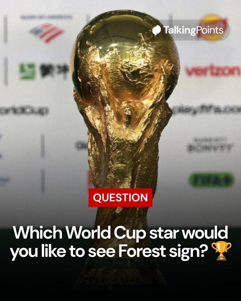 World Cup trophy.