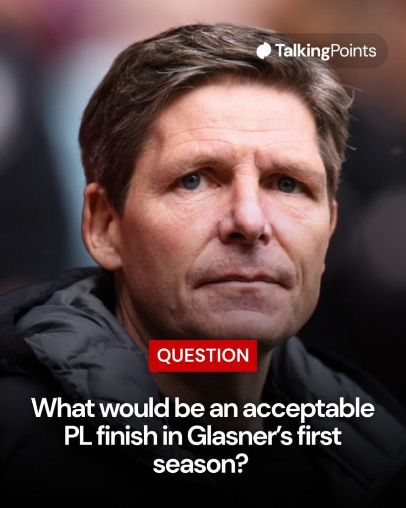 Oliver Glasner question.